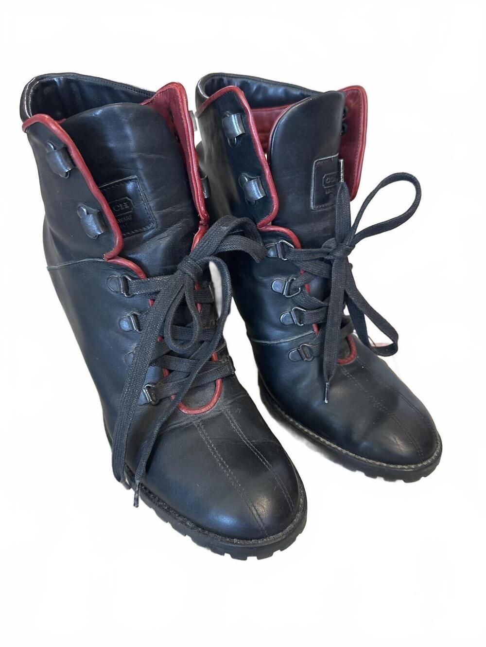 Size 8.5 Coach Heeled Lucia Boots - Picture 8 of 8